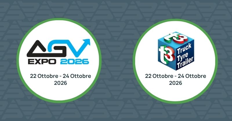 Partecipazione ad AGV EXPO 2026 e T3 EXPO 2026.