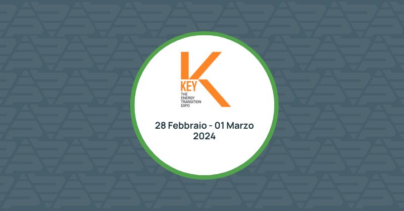 Partecipazione a <b>KEY 2024</b>.