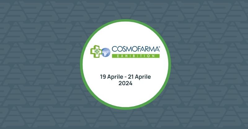 Partecipazione a <b>Cosmofarma 2024</b>.