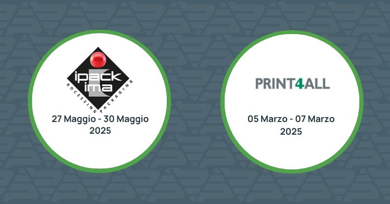 Partecipazione a IPACK-IMA MILANO 2025 e Print4all 2025.