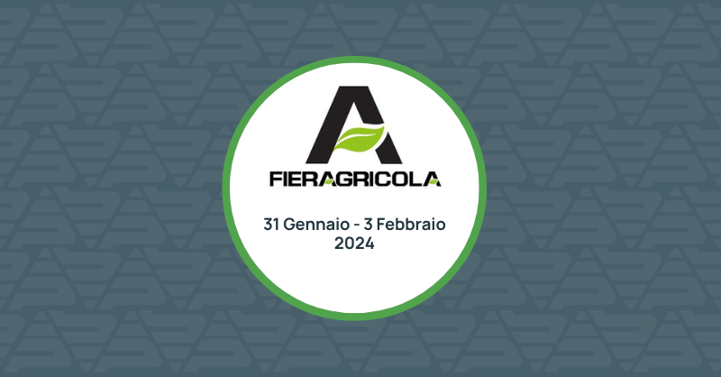 Partecipazione a <b>FIERAGRICOLA 2024</b>. 
