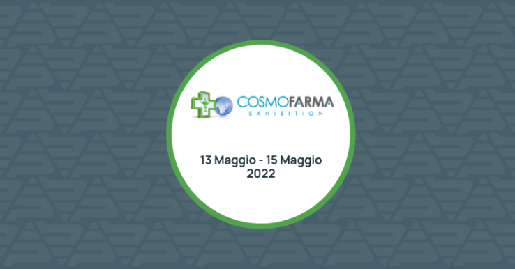 Partecipazione a <b>Cosmofarma Exhibition 2022</b>. 